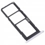 För Asus ZenFone 7 ZS670KS SIM -kortfack + SIM -kortfack + Micro SD Card Tray (Silver)