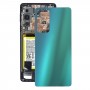 Motorola Edge20のオリジナルバッテリーバックカバー（緑）