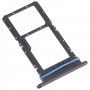Vesto della scheda SIM + vassoio per schede micro SD per Motorola Edge 20 Lite (nero)