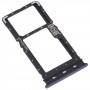 For Motorola Moto G62 5G / Moto G62 India SIM Card Tray + SIM / Micro SD Card Tray(Black)