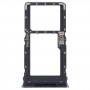 For Motorola Moto G52 SIM Card Tray + SIM / Micro SD Card Tray (Black)