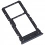 For Motorola Moto G82 5G SIM Card Tray + SIM / Micro SD Card Tray (Black)