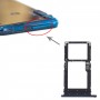 For Motorola Moto One Fusion Plus Original SIM Card Tray + Micro SD Card Tray (Blue)