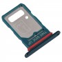 Pro Motorola Edge 20 Original SIM karty zásobník + SIM karty (zelená)