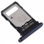 For Motorola Moto G200 5G / Edge S30 Original SIM Card Tray + SIM Card Tray (Blue)