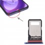 Pour Motorola Edge 30 NEO TRACLE DE CARTE SIM ORIGINAL + Plateau de carte SIM (violet)