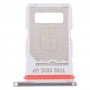 Dla Motorola Edge 30 Neo Oryginalna taca karty SIM + taca karty SIM (srebrna)