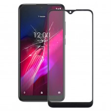 עדשת זכוכית חיצונית מסך קדמי עבור T-Mobile Revvl 4 5007Z (שחור)