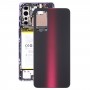 T-Mobile Revvl V+ 5Gのオリジナルバッテリーバックカバー（赤）