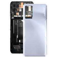 Battery Back Cover for ZTE Nubia Red Magic 6R NX666J(Silver)