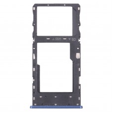 Vesto della scheda SIM + vassoio per schede micro SD per tcl plex t780h (blu)
