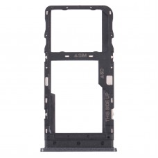 Oryginalna taca karty SIM + Micro SD Tray dla TCL 10L/10 Lite T770H T770B (czarny)