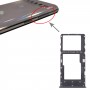 SIM Card Tray + SIM Card Tray / Micro SD Card Tray for TCL 10 5G T790Y T790H (Grey)