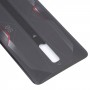 Стеклянная аккумуляторная крышка для Zte Nubia Red Magic 6 (черное)