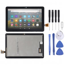 OEM LCD Screen For Amazon Kindle Fire HD 8 Plus/HD 8 2020/Kids 10th gen with Digitizer Full Assembly(Black) 
