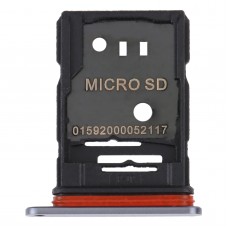 Per TCL 20 Pro 5G SIM SIM Card VAY + Micro SD Card VAY (GRIGIO)