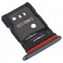 Для TCL 10 Pro Original SIM -карта лотка + SIM -карта / лоток для карт Micro SD (черный)