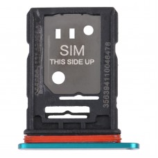 За TCL 10 Pro оригинална тава за SIM карта + SIM / Micro SD карта (зелена)