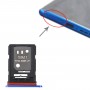 Dla TCL 10 Plus oryginalnej tacy karty SIM + taca karty SIM / Micro SD (niebieska)
