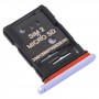 For TCL 10 Plus Original SIM Card Tray + SIM / Micro SD Card Tray (Purple)
