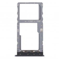 Pour T-Mobile Revvl 4 4G TAUILLE DE CARTE SIM ORIGINAL + Micro SD Card Tray (noir)