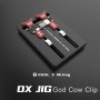 2UUL & Mijing Ox Jig Universal Fixture Magas hőmérsékletű ellenállás telefon alaplap PCB tábla javító tartószerszám