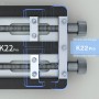 Mijing K22 Pro kettős tengely PCB tartó
