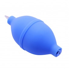 Despenador de goma de polvo de goma limpiador de bomba de aire para teléfonos celulares/cámaras/teclado/reloj, etc. (azul)
