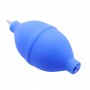 Dammborttagare gummi luftblåsare pumprengöring för mobiltelefon/kameror/tangentbord/klocka etc. (blå)