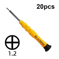 20pcs Mini Screwdriver Anti-Slip Mobile Phone Disassembly Maintenance Tools, Series: 1.2 Phillips