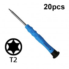 20pcs mini śrubokrętny śrubokrętny narzędzia do konserwacji telefonu komórkowego, seria: T2