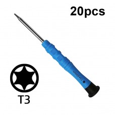 20pcs mini screwdriver საწინააღმდეგო მობილური ტელეფონით დამსვენებელი ტექნიკური ინსტრუმენტები, სერია: T3