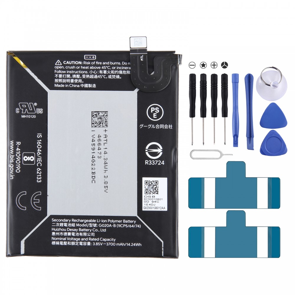 Заміна акумулятора G020A-B для Google Pixel 3A XL 3700mAh