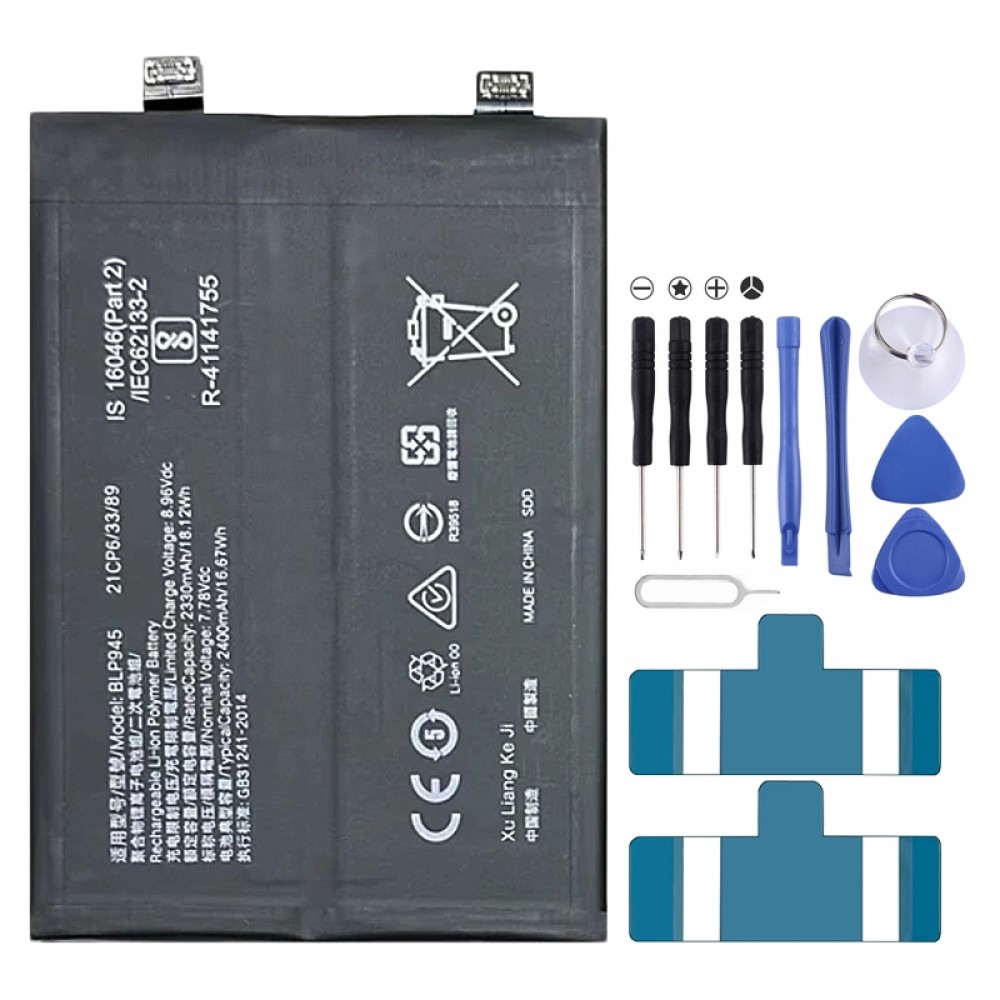 Do wymiany baterii OnePlus 10T / ACE Pro BLP945 4800 mAh