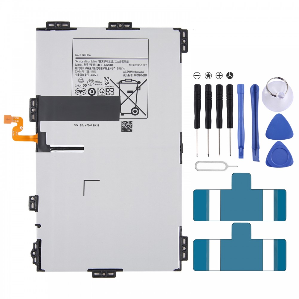 适用于三星 Galaxy Tab S4 10.5 Zoll T830 T835 300mAh 电池更换