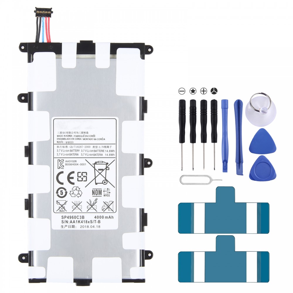 Výměna baterie pro Samsung Galaxy Tab 2 7.0 P3100 P3110 P3113 300mAh