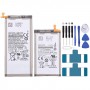 Pro Samsung Galaxy Z Fold3 5G SM-F926 2ks Náhradní baterie EB-BF926ABY 2120mAh/EB-BF927ABY 2280mAh
