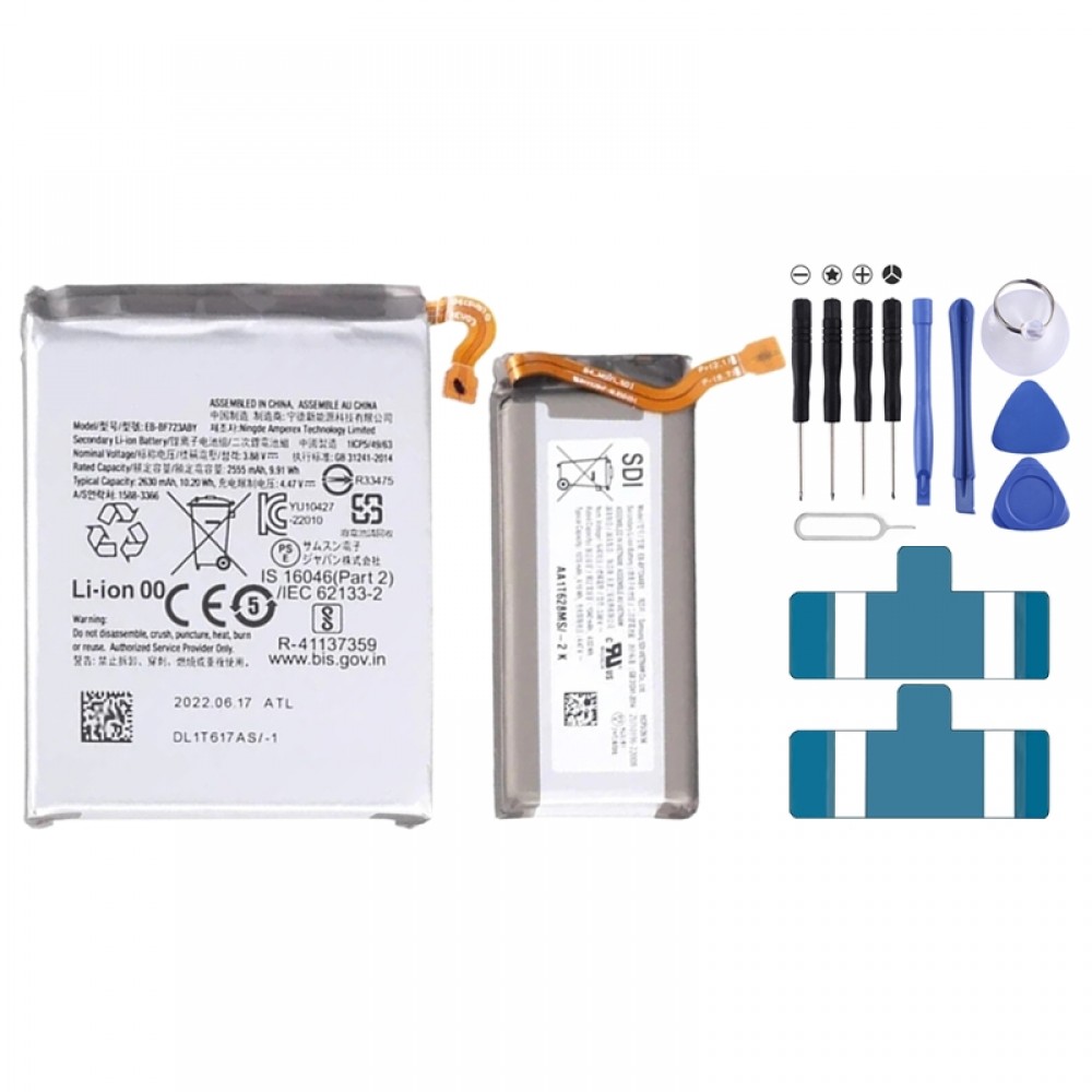 Sostituzione batteria per Samsung Galaxy Z Flip4 5G F723 F724 EB-BF723ABY EB-BF724ABY