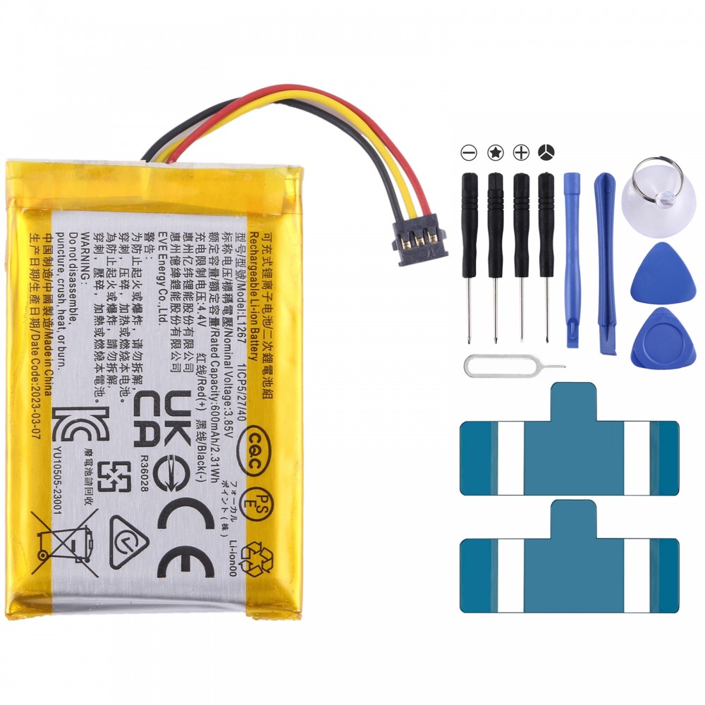 För EVE 472640GH batteribyte