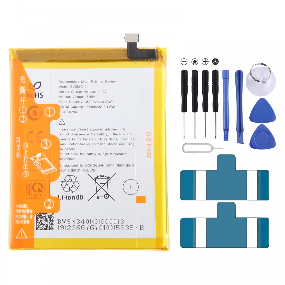 Pro VSMART BVSM-340 3500mAh Výměna baterie