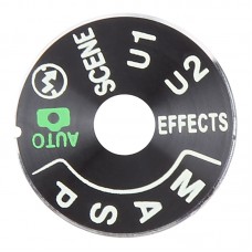 Per Nikon D750 / D7100 / D7200 Cuscinetto in ferro per quadrante modalità OEM