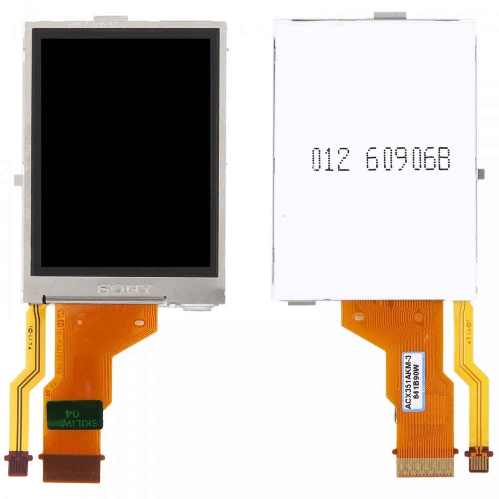 ソニー DSC-W30 / DSC-W35 / DSC-W40 オリジナル LCD ディスプレイ画面