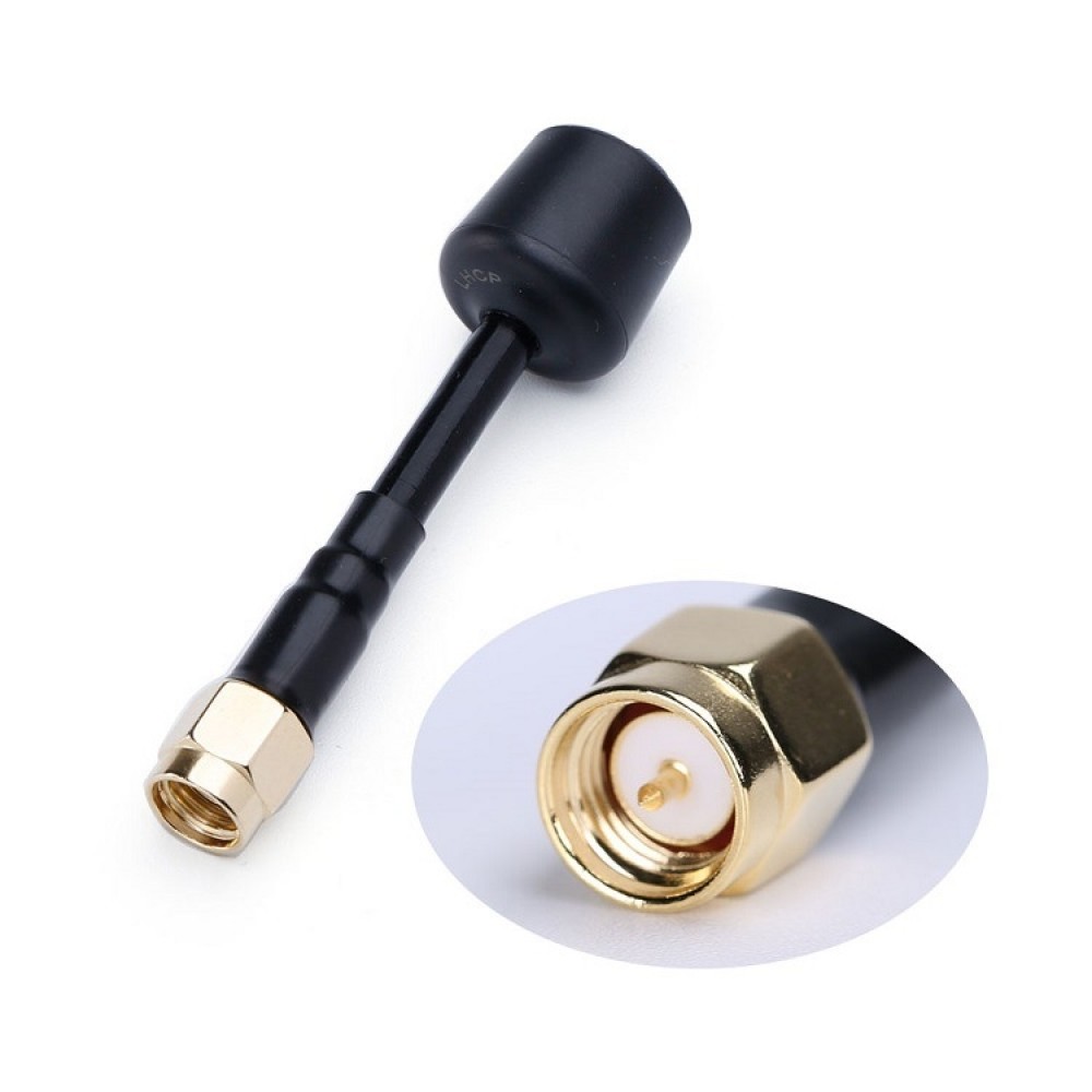 Всеспрямована коротка антена iFlight Albatross SMA 5.8G 60 мм SMA RP-SMA для FPV Аксесуари для гоночного дрона на дистанційному керування для DJI Sky (права рука)