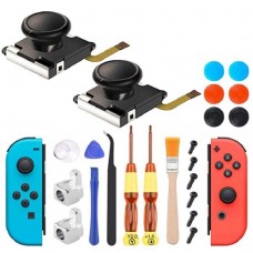 Joy-Con 3D Joystick Reparatur Schraubendreher Set Gamepads Demontagewerkzeug für Nintendo Switch, Serie: 23 In 1