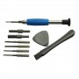 Para Nintendo Switch PSP/GBA/DS/3DS 10 en 1 Kit de herramientas de reparación Juego de destornilladores
