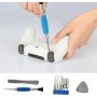 Para Nintendo Switch PSP/GBA/DS/3DS 10 en 1 Kit de herramientas de reparación Juego de destornilladores