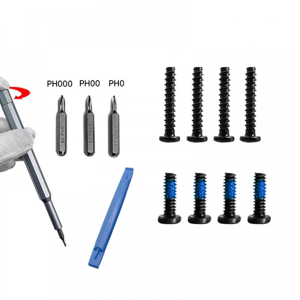 Vis du couvercle arrière du pont vapeur + ensemble d'outils de démontage, style : outil + vis