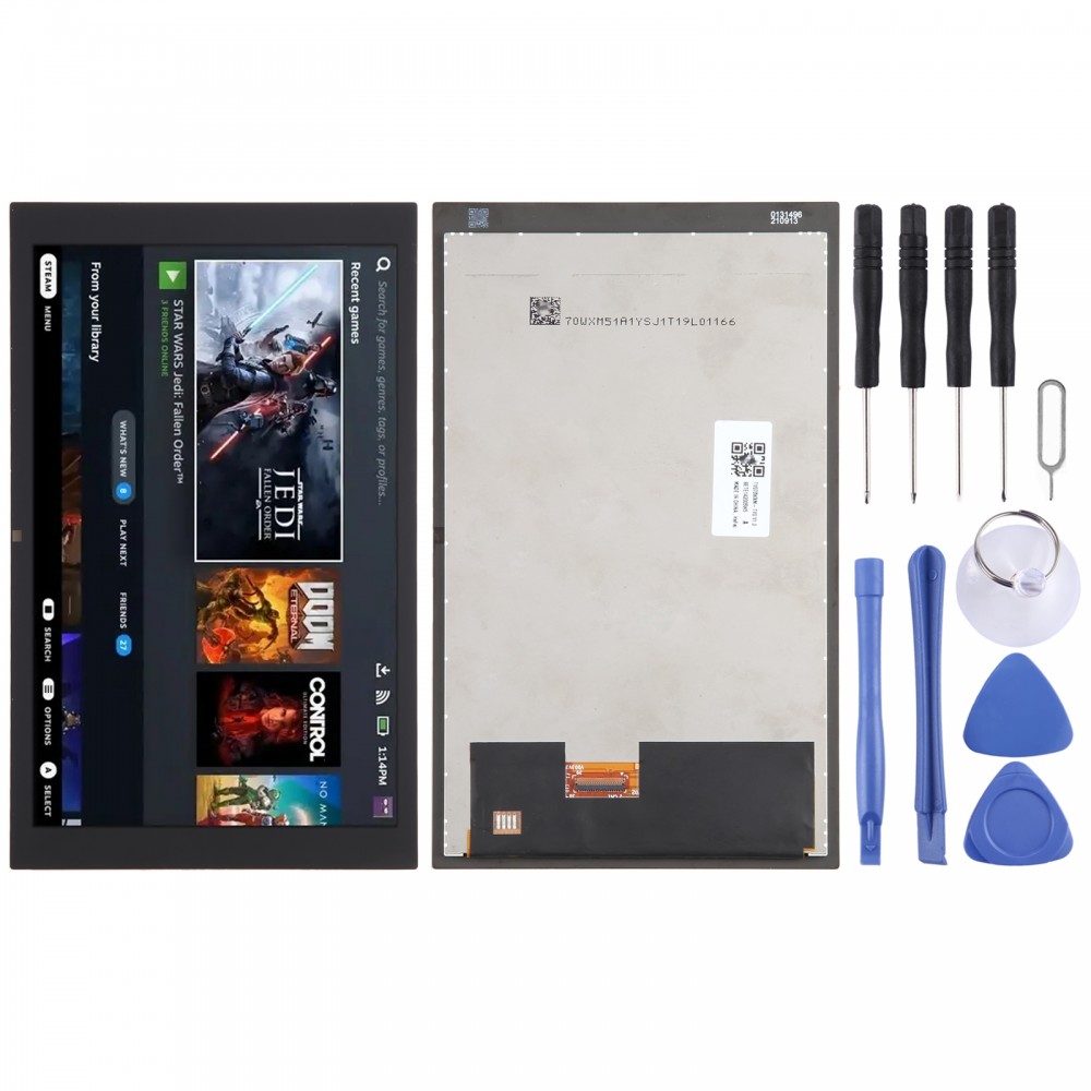 Do oryginalnego ekranu LCD Steam Deck z pełnym montażem Digitizer (edycja HD)