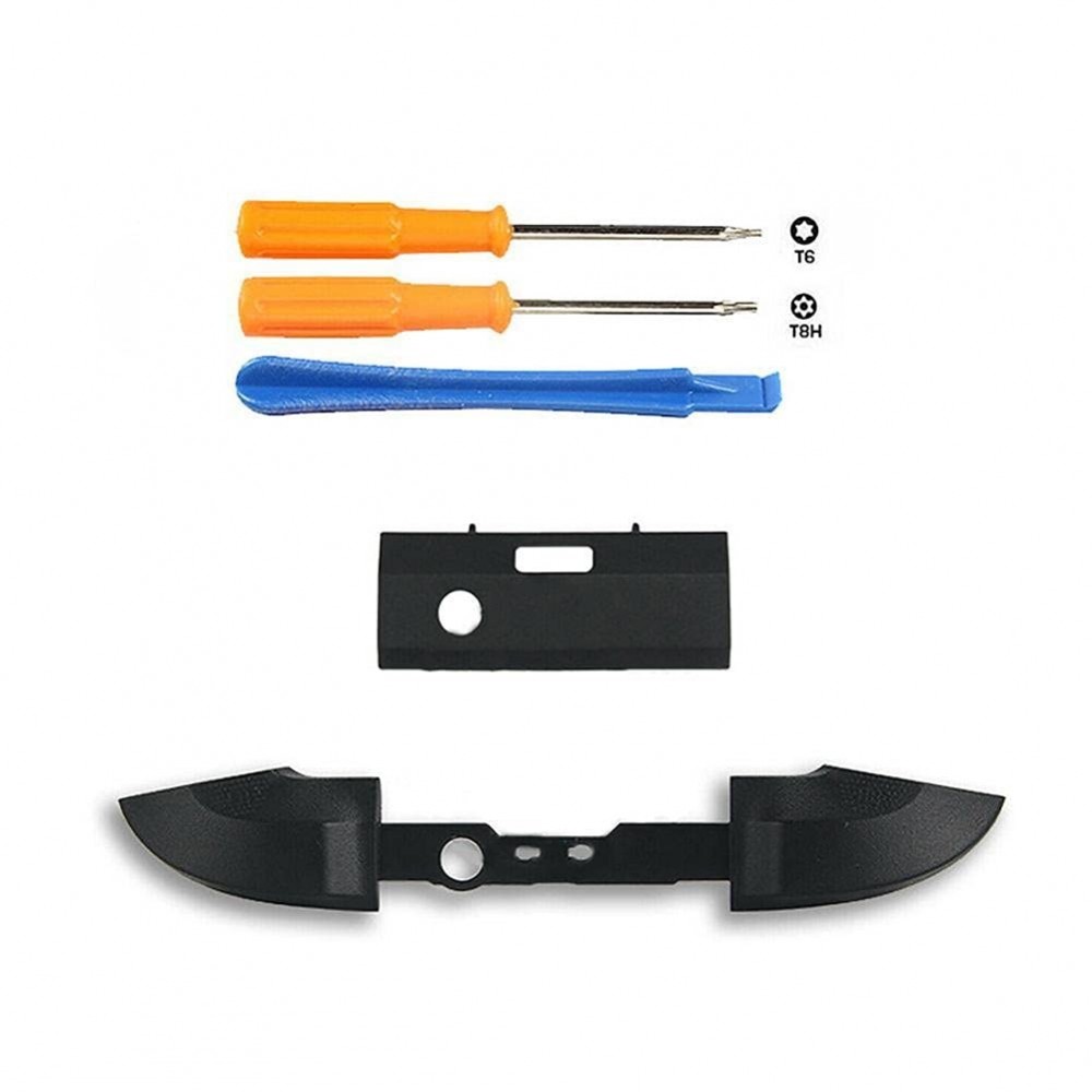 Guide des boutons de pare-chocs LB RB pour manette Xbox Series X avec outils (noir)