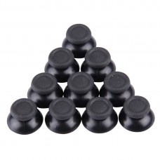 10 PCS Controller Joystick 3D Analog Cap for PS4(Black) 